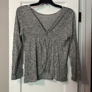 Heather Gray Long Sleeve Shirt